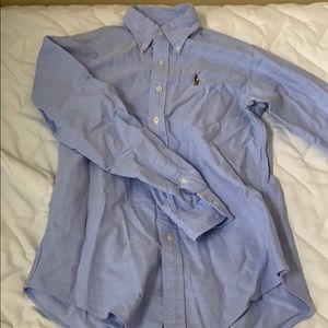 Ralph Lauren light blue button down